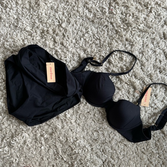 Third Love high waisted bikini set - Picture 2 of 9